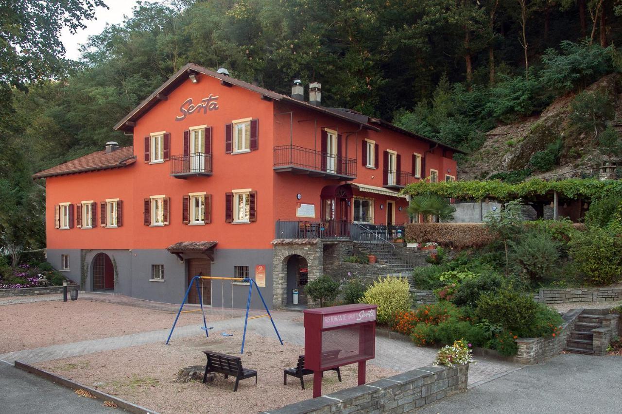 Hotel Ristorante Grotto Serta Lamone Exterior foto
